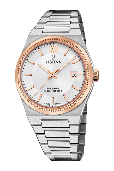 FESTİNA Mens Watch F20036/1, Quartz, 40mm, 10ATM