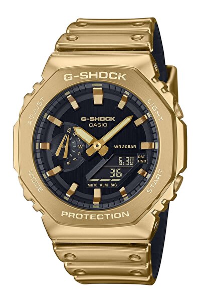 Casio Mens Watch GM-2100YMG-9AER, Quartz, 44mm, 20ATM