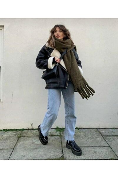 sf collection Colorful Puffy Soft Textured Patterned Scarf Shawl Shoulder Wrap