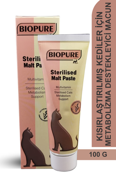 BIOPURE By MİSPET Kısırlaştırılmış Kediler İçin Multivitamin Desteği - Biopur...