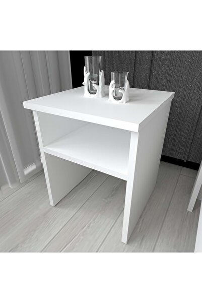 RENAZZO MDF Komodin Beyaz