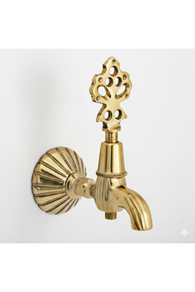 Genel Markalar Osmanlı Musluk Lüx , Sarı - Garantili Musluk Başlığı Hamam Başlık