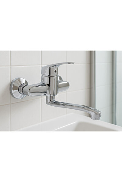 YDGR صنبور حائط داليان للمطبخ مع صنبور متحرك