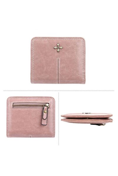 baellerry Vegan Leather Coin Compartment Mini Women's Wallet with Plenty of Card Holders