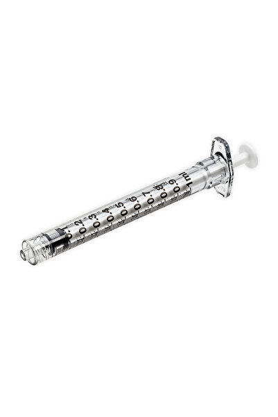 SOL-M 100 1 ml crystal medical syringes without needle