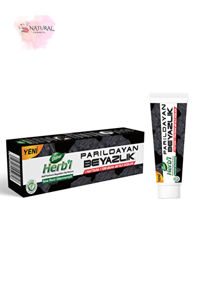 dabur herb'l Dabur Herb White Whitening Toothpaste with Activated Charcoal 100Gr