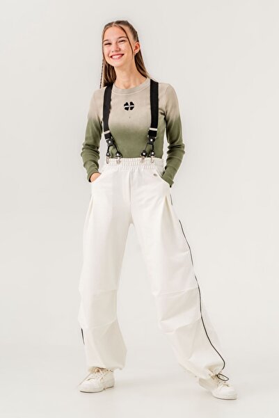 HAUSEkids 9-15 Years Butterfly Love Girl's 3-Piece Set -Khaki/Ecru-