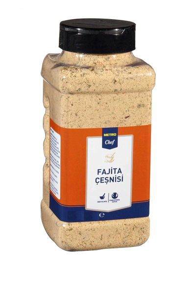 Metro Chef Fajita Çeşnisi 750 G Mutfak Şef Pasta Tatlı Tuzlu Baharat
