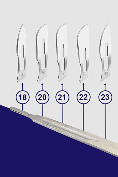 ATEL-SAN Bistüri Sapı No:4 / Steril - Paslanmaz