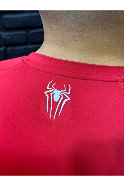 YHM Spiderman Printed Compression Sports Body