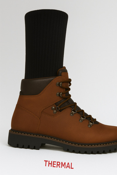 Alıç 6 Adet Erkek Termal Çorap / Kalın Kışlık Çorap Extra Sıcaklık -Siyah Ask...