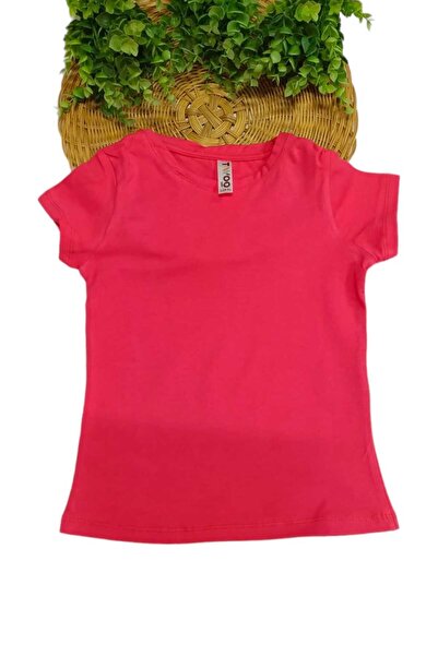 dinamik çocuk Момиче - Летно боди от ликра с къс ръкав, едноцветно, без щампа