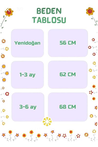 dinamik çocuk Thin Available Jumpsuit with Sober Print - 100% Cotton, 1-3-6 Feet, Booties