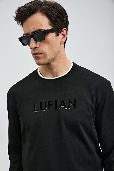 Lufian 112020057 Sara Men's Sweatshirt Black