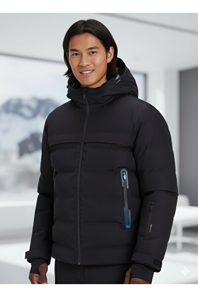 Jack & Jones Water Resistant Hooded Core Jcodarwin Men's Windproof Coats