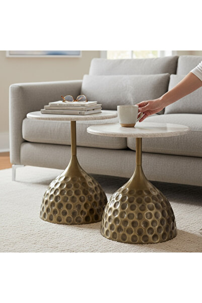 ÖZKIŞ AKSESUAR İKİLİ DORE ZİGON SEHPA