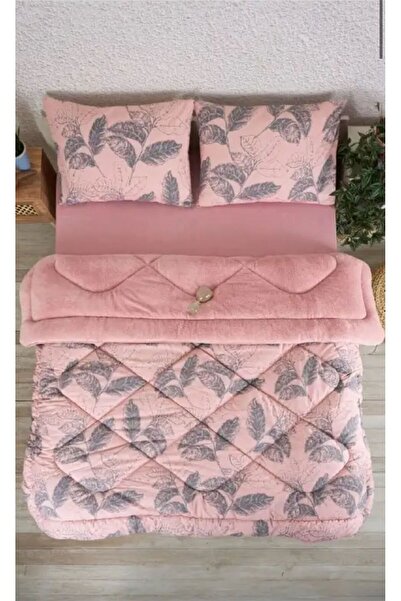 VİLERA HOME New Generation Double Personality Quilts with Pillow Case