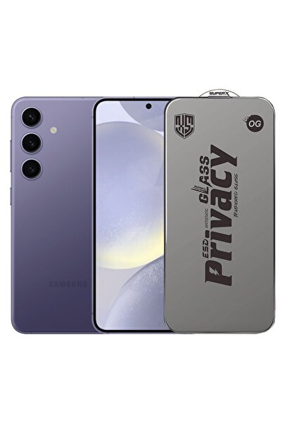 Flippy Folie de Sticla Privacy, Flippy, ESD Compatibila cu Samsung Galaxy S24