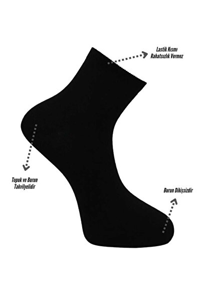 Gezen Çorap 6 Çift Kutulu BAMBU Premium Klasik Erkek Çorap