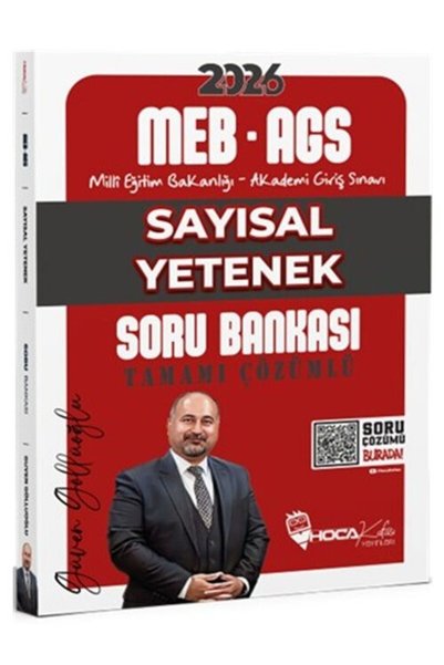 Hoca Kafası Yayınları Hoca Kafası 2026 MEB-AGS Sayısal Yetenek Soru Bankası Ç...