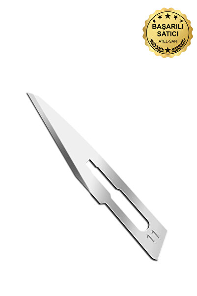 Genel Markalar Bistüri Ucu No: 11 / Steril - Paslanmaz - 100 Adet/Paket