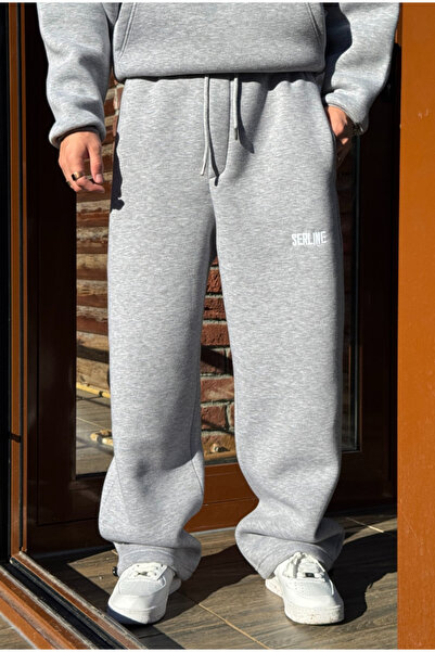 serline Kışlık-Serline Premium Ayarlanabilir Paça Baggy Eşofman