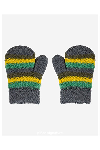 PIECE SIGNATURE 100% Acrylic Baby Boy Gloves (1-3 Years Old)