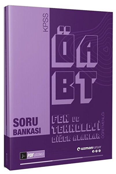 Uzman Kariyer Yayınları SÜPER FİYAT - Uzman Kariyer ÖABT Fen ve Teknoloji Diğ...