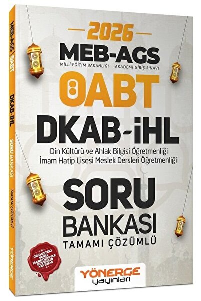 Yönerge Yayınları Yönerge 2026 ÖABT MEB-AGS DKAB Din Kültürü ve Ahlak Bilgisi...