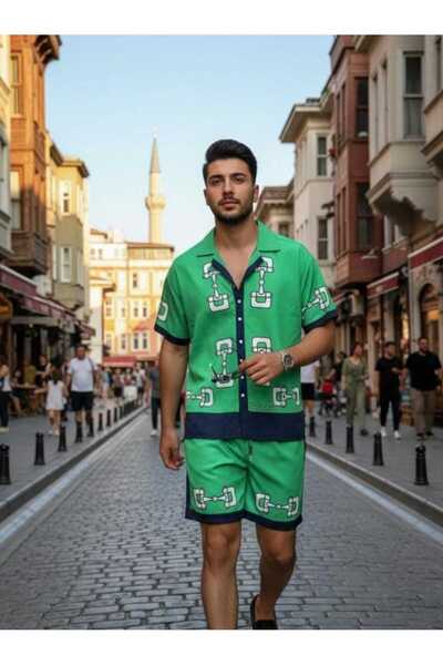 Tradinyom Σετ καλοκαιρινής πιτζάμα, Πολυτελές σετ ανδρικής πιτζάμα