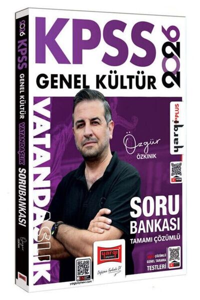 Yargı Yayınları Yargı Yayınları 2026 KPSS Genel Kültür Vatandaşlık Tamamı Çöz...