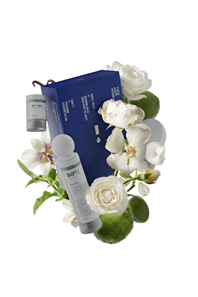 SHIFT طقم فلتر، الطبعة الأولى، فلتر رأس الدش ضد الصدأ والشوائب القوية - 3 قطع