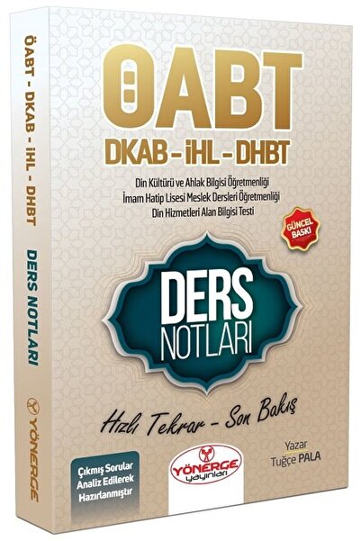 Yönerge Yayınları SÜPER FİYAT - Yönerge ÖABT DHBT Din Kültürü ve Ahlak Bilgis...