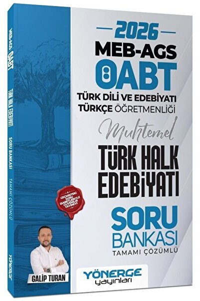 Yönerge Yayınları Yönerge 2026 ÖABT MEB-AGS Türk Dili Edebiyatı ve Türkçe Muh...
