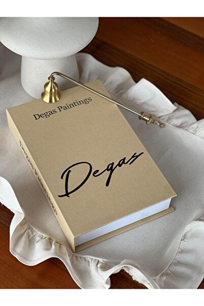 BGV HOME صندوق كتب من القماش المزخرف مكتوب عليه ديجاس