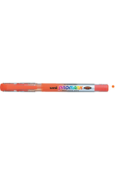 UNİ-BALL Promark Eye Highlighter - 12 Pieces Orange Pocket Type USP-105
