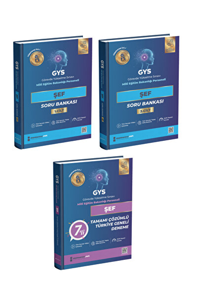 Memurevi Yayınları GYS MEB ŞEF 2026 Yapay Zeka Butonlu Canlı Soru Bankası ve ...