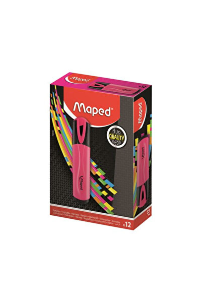 Maped قلم تحديد مونو بينك (12 قطعة)