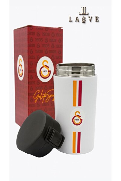Galatasaray LİSANSLI 8 SAAT SICAK 400ML ÇELİK TERMOS KALEM HEDİYELİ