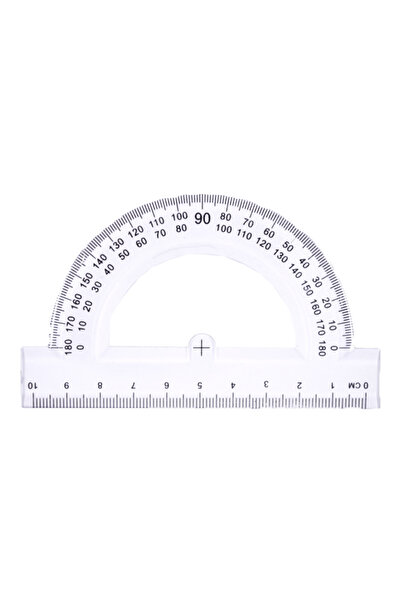 HATAS Minkale Plastik 180 μοίρες 10 εκ. 0905 (36 τεμάχια)