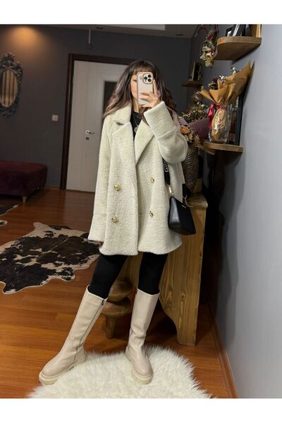 MODAGK معطف فرو بوهيمي نسائي مستورد