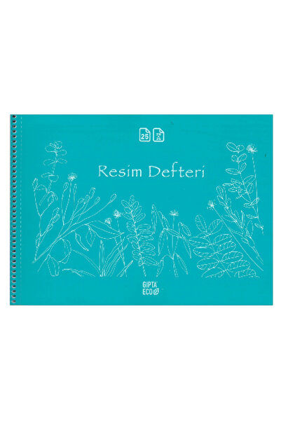 Gıpta Sveska za crtanje, eko plastika, spiralna, 35x50, 25 stranica, 4957 (12...