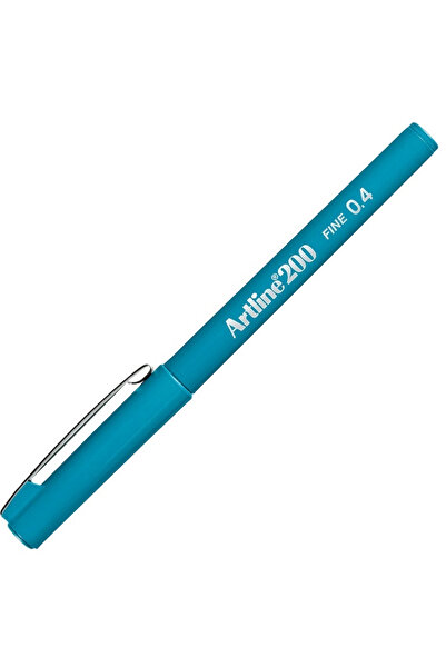 artline Fineliner 0.4 mm Sky Blue (12 Pcs)