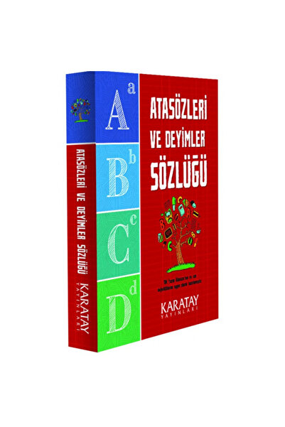 Genel Markalar 4E Sözlük Büyük Atasözleri Ve Deyimler Karton Kapak Karatay Yayınevi