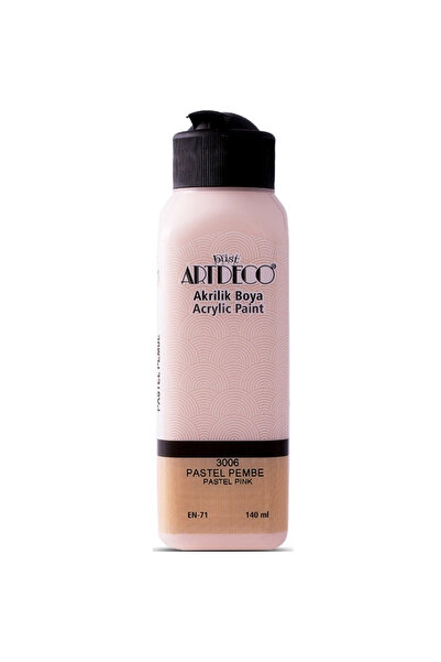 Artdeco Akrilik Boya 140 ML Pastel Pembe 070R-3006