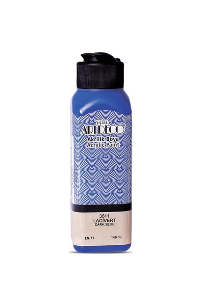 Artdeco Akrilik Boya 140 ML Lacivert 070R-3611