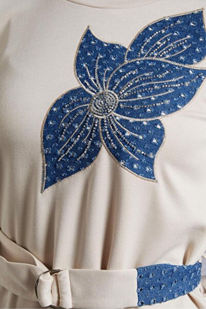 Alvina 45106 Model Belted Dress