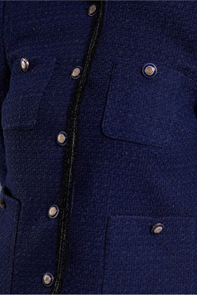 Alvina DÜĞMELİ ETEKLİ TAKIM 30506