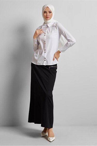 Alvina DÜZ ETEK 60696