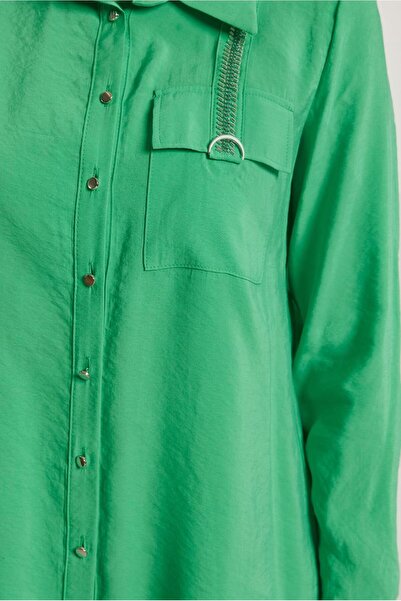 Alvina Shirt Collar Tunic 45623